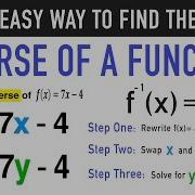 Finding The Inverse Of A Function In 3 Easy Steps
