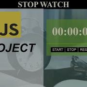 Make Stopwatch Using HTML CSS And JavaScript