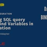 How To Write SQL SELECT Query With Bind Variables In Oracle Integration OIC Oracle ATP Database