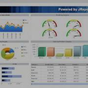 Web Based Reporting JReport Dashboard Demo