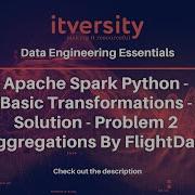 Apache Spark Python Basic Transformations Solution Problem 2 Aggregations By FlightDate