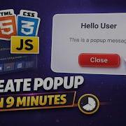 I Built A Modern Center Popup Modal Using HTML CSS JavaScript In 9 Minutes