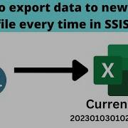 111 Как каждый раз экспортировать данные в новый файл Excel в SSIS