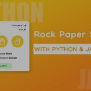 How To Create Rock Paper Scissor Game Using Python And Java Script Eel Tutorial