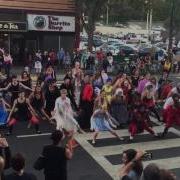 Thriller Flash Mob Halloween 2015 Lakeshore Ave Oakland CA