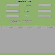 Registeration Form With JTable In Java Using Eclipse