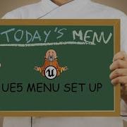 Basic Main Menu Creation Unreal Engine 5 Tutorial
