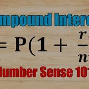 Compound Interest Problem Solving Number Sense 101