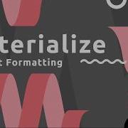 Materialize Tutorial 6 Text Formatting