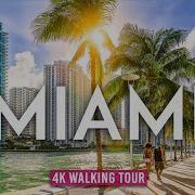 MIAMI Florida 4K Walking Tour Captions Immersive Sound 4K Ultra HD 60fps