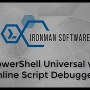 PowerShell Universal V5 Inline Script Debugger