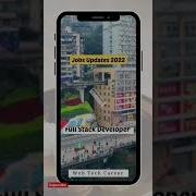 Full Stack Developer Vacancy BE BTech Job Shorts Fullstackdevelopers Jobs