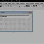 VB6 HOW TO MAKE A TEXT TO SPEECH PROGRAM