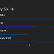 Animated Progress Bars Using Only HTML CSS
