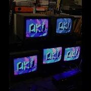 VJing With PureData GEM And 5 CRT Monitors Using PD S Particle System To Generate Random Patterns