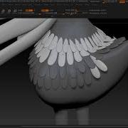 IF04 Speed Feather Sculpt In ZBrush