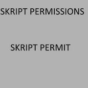 Skript Tutorial 2 Permissions Skript Tutoriaali 2 Permit