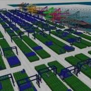 Container Terminal Simulation Setup Talumis Video