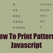 How To Print Pyramid Patterns Of Numbers And Stars Javascript Javascript Tutorial Javascript