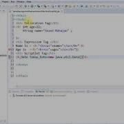 JSP Sample Program Of Declaration Expression And Scriptlet Tag