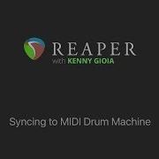 Синхронизация MIDI драм машины с REAPER MIDI тайм код
