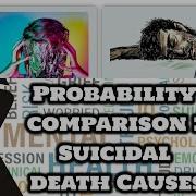 Probability Comparison Suicidal Death Causes