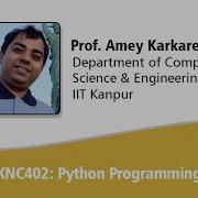 Python Lectures 01 KNC402