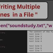 Write A Program In C To Write Multiple Lines In A File Writing In File Sound Study