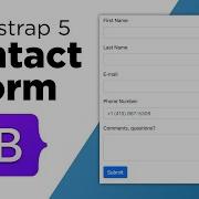 How To Build A Responsive Contact Form Using Bootstrap 5