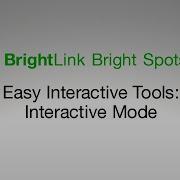 Epson BrightLink Projectors How To Use Easy Interactive Tools In Interactive Mode