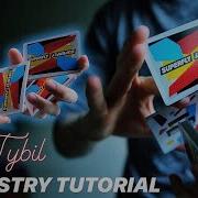 CARDISTRY TUTORIAL EASY IMPRESSIVE Two Handed Cut Sybil Variation