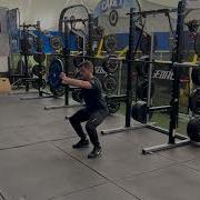 Plate Press Out Squat