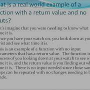 QTP Video Tutorial How To Write Function With Return Value And No Inputs