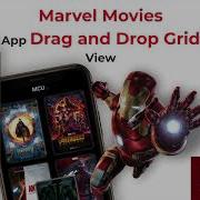 Flutter Drag And Drop Grid View Marvel Cinematic Universe Flutter UIUX