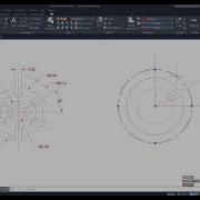 AutoCAD Gear Polar Array Exercise
