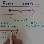 Error Intervals
