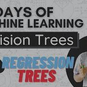 Regression Trees Decision Trees Part 3