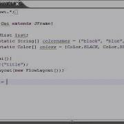 Java Video Tutorial Part 70 JList