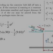 Projectile Motion Problem 4 Dynamics Tutorial