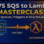 AWS Messaging Masterclass SQS Queues DLQ And Event Trigger Setup In Lambda