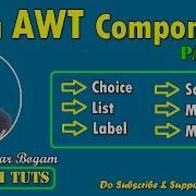AWT Components In JAVA PART II AWT Java Programming