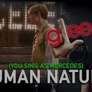 Human Nature Sam Part Only Karaoke Glee Version