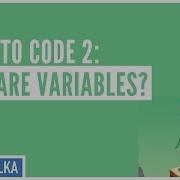 Learn To Code Swift What Are Variables