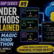 Dunder Methods Explained In Python Python OOP Series 9