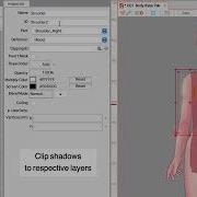 Livetwodee Body Base Arm Shadow Tutorial