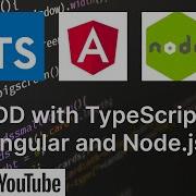 TDD With TypeScript AngularJS And Node Js