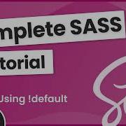 SASS Tutorial Build Your Own CSS Library 21 Customizing The Library