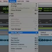 Import Audio And Workspace Browser