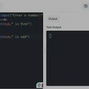 Class 9 Python Even Or Odd Number Checker Python Tutorial