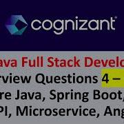 Cognizant For Java Full Stack Developer Interview Questions 4 6 Year Experience Selected